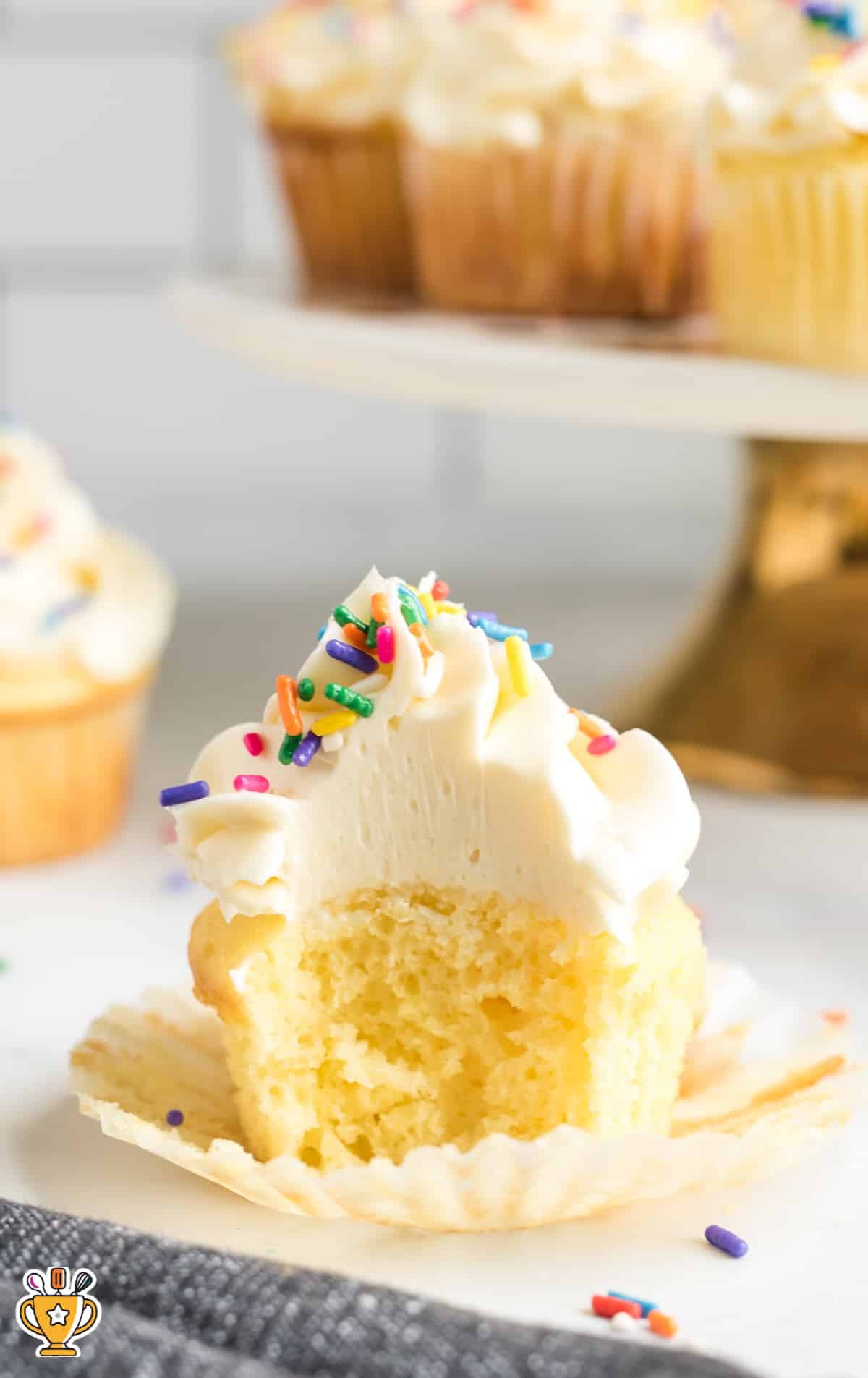 a Vanilla Cupcake