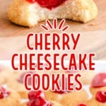 Cherry Cheesecake Cookies