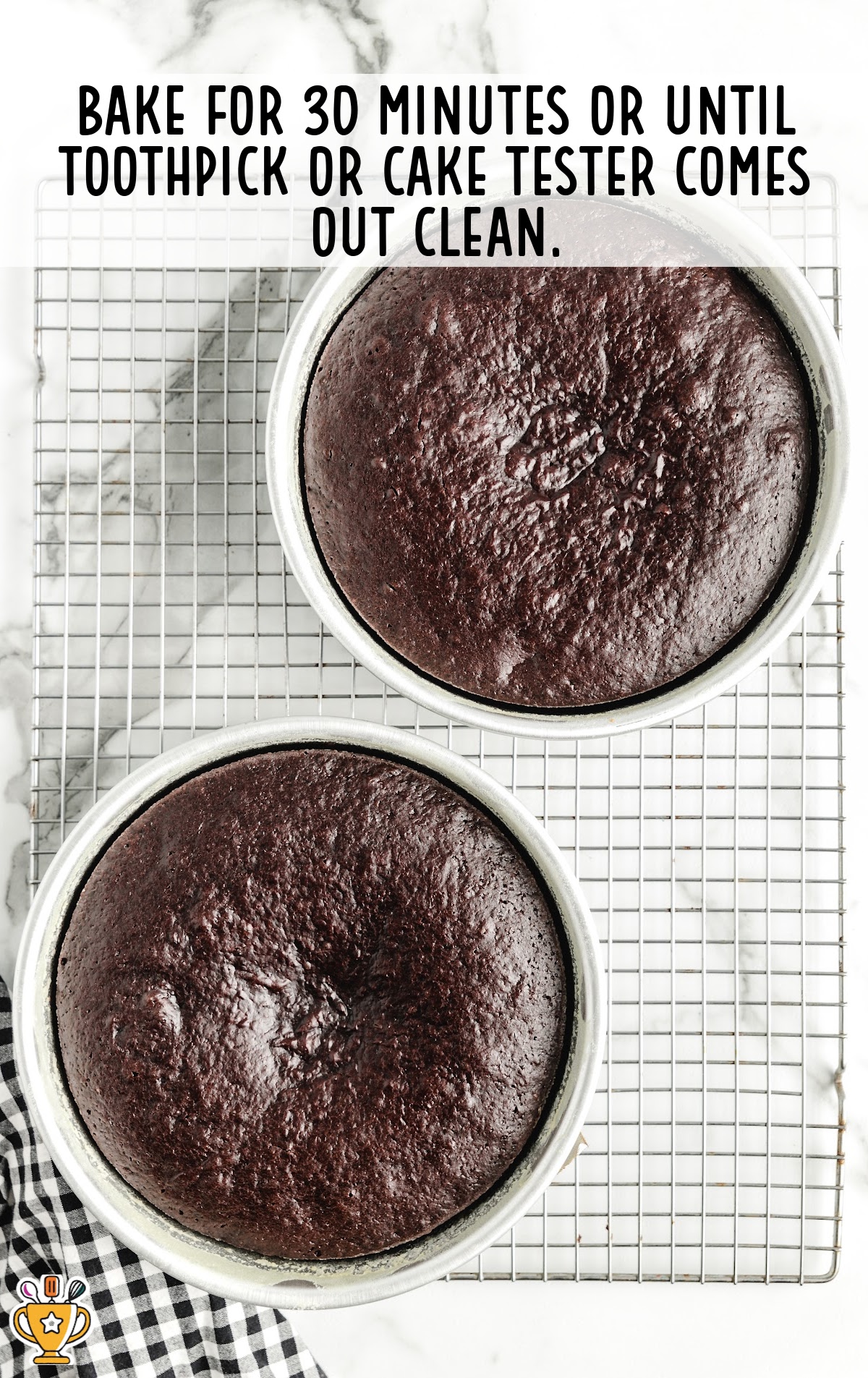 baked Chocolate Mayonnaise Cake