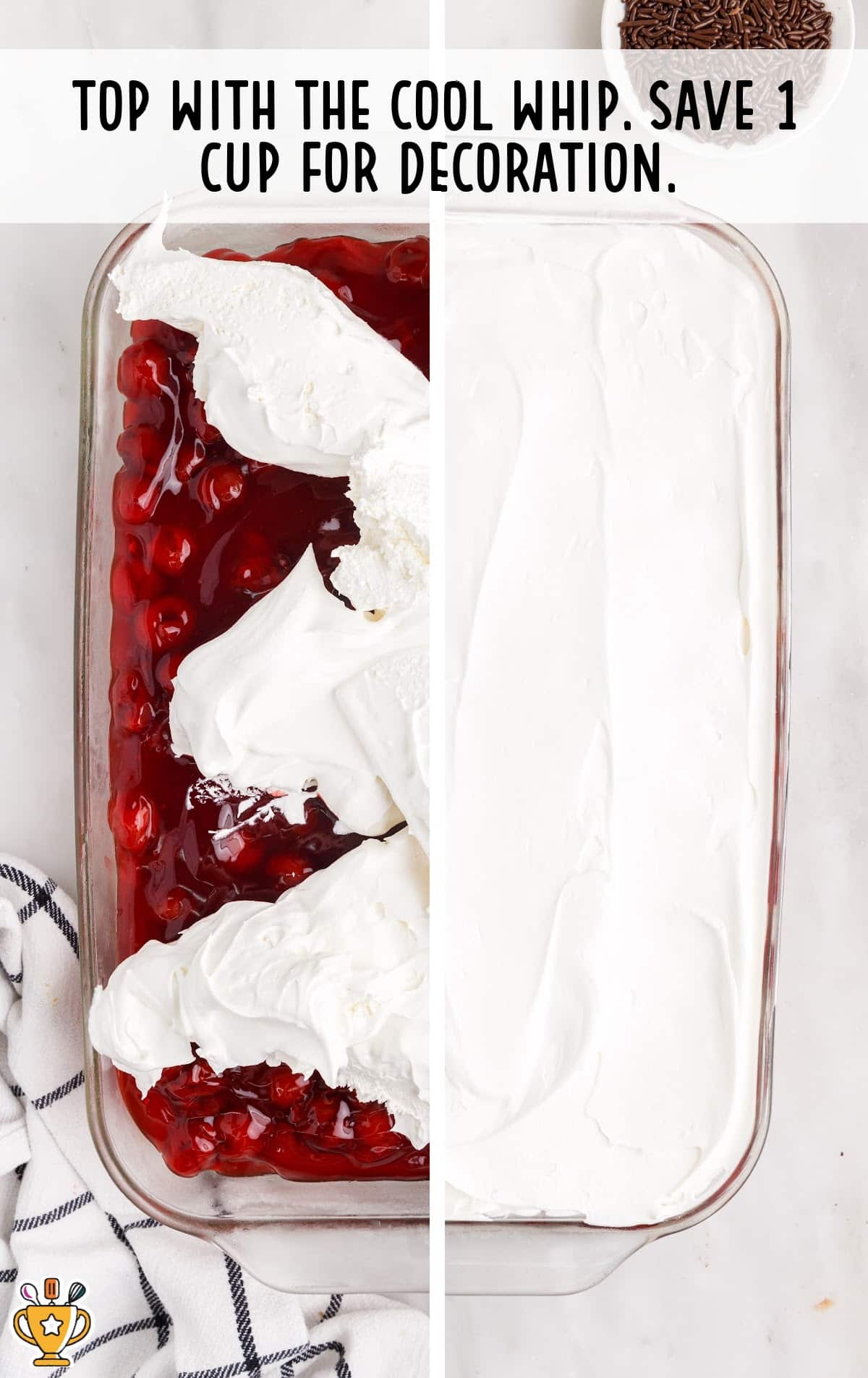 No Bake Chocolate Cherry Lush