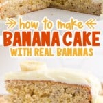 Banana Cake Recipe