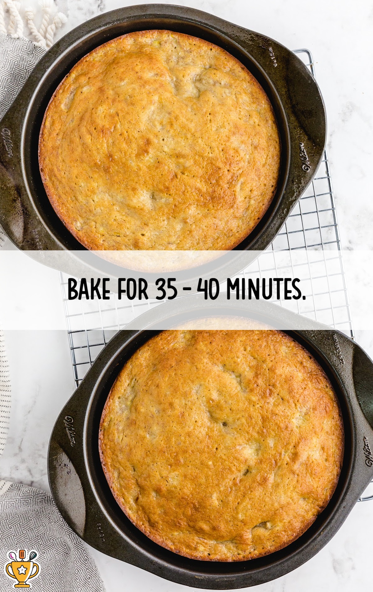Baked Banana Cake