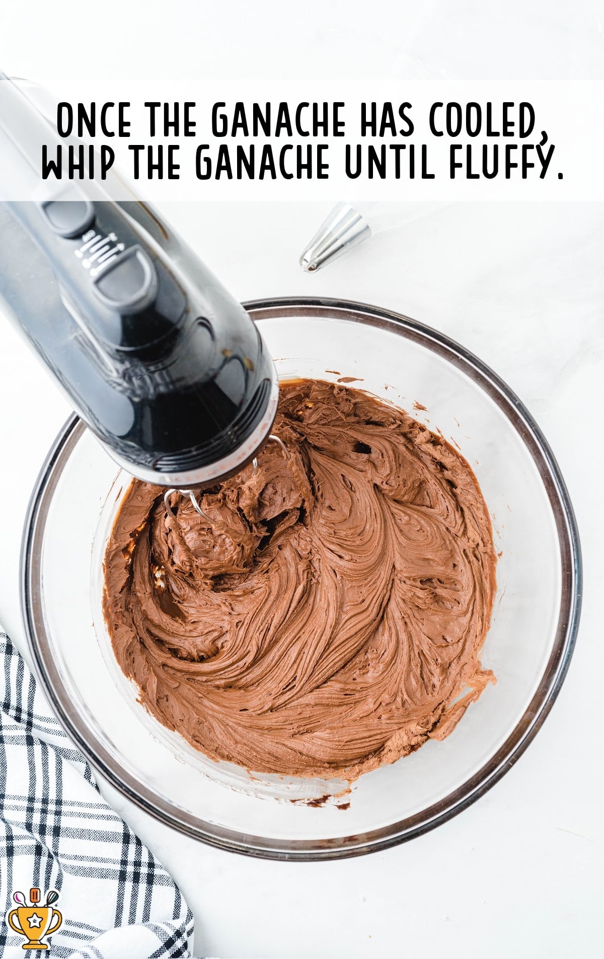 ganache in a bowl