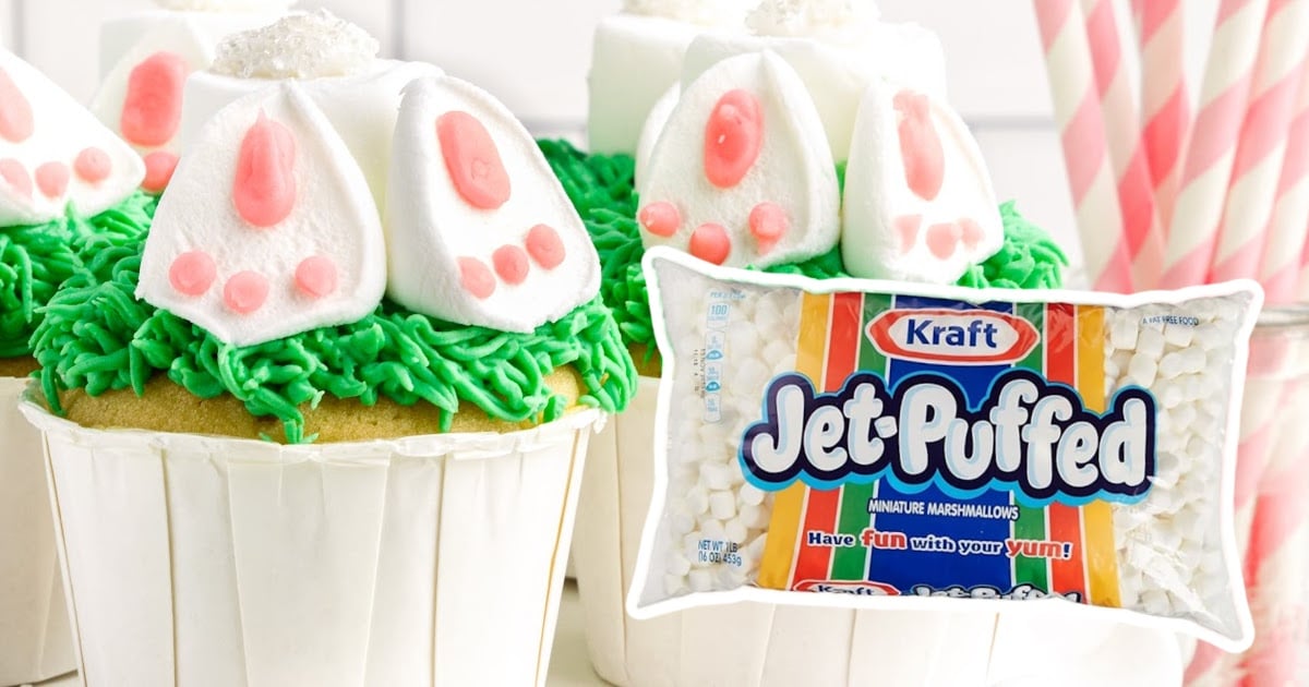 Bunny Butt Cupcakes
