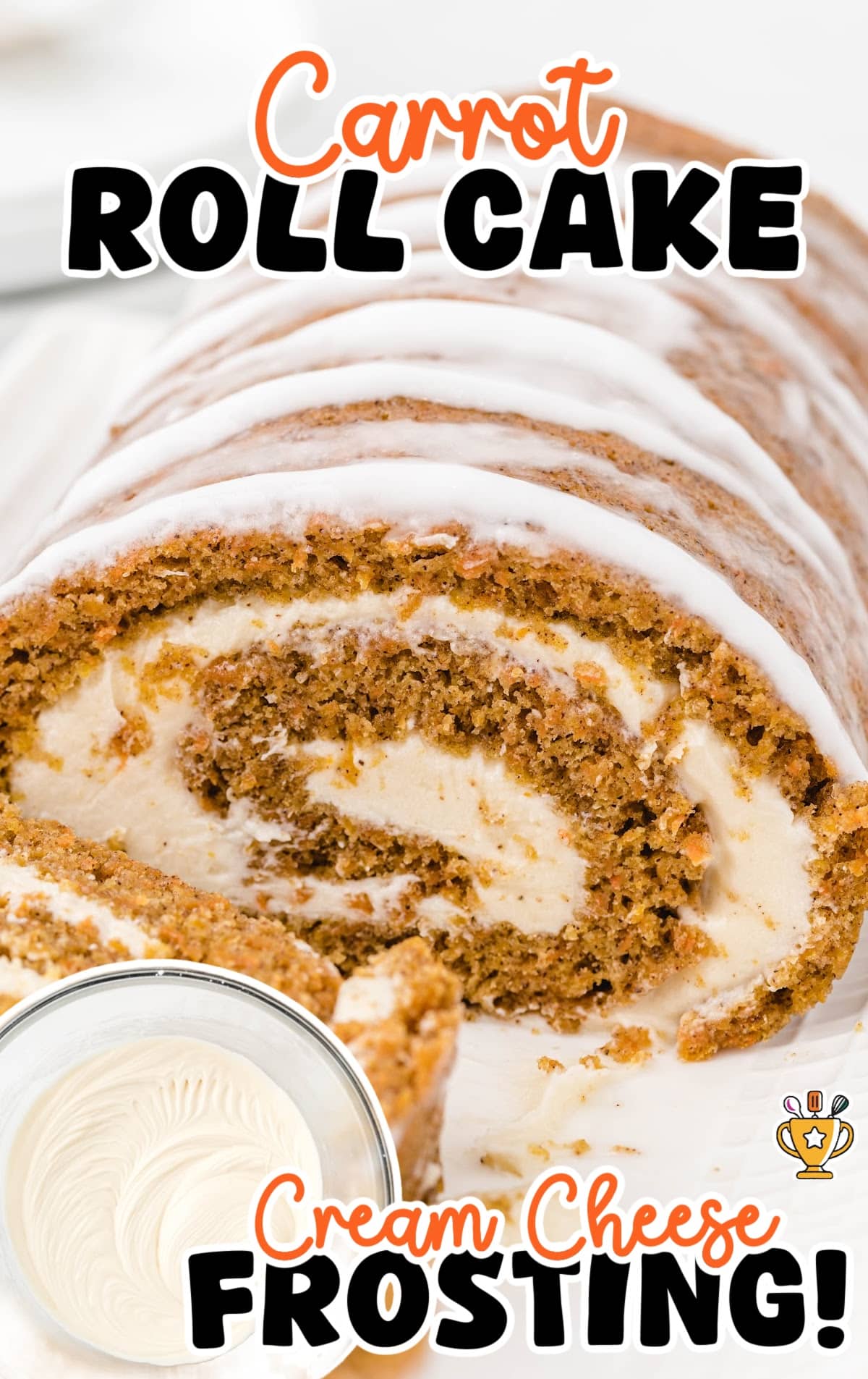 a Carrot Cake Roll