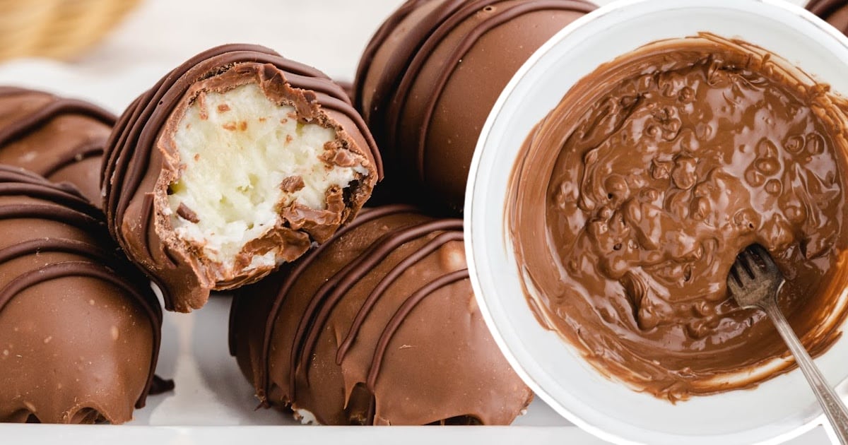 Coconut Cream Easter Eggs