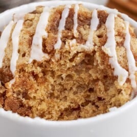 Coffee Cake in a Mug