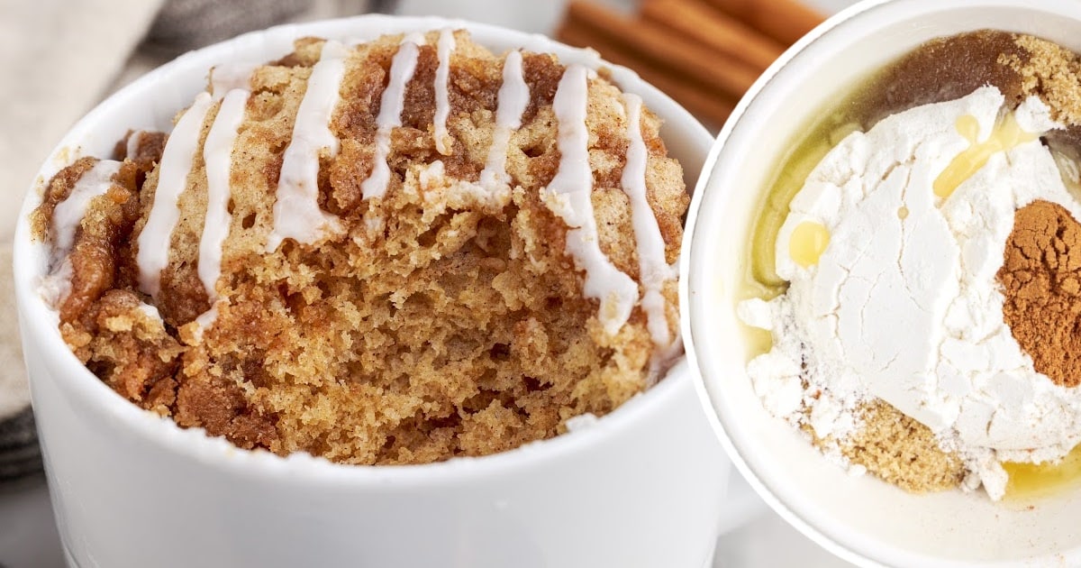 Coffee Cake in a Mug