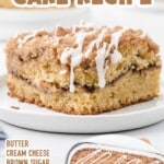 a piece of Coffee Cake on a plate