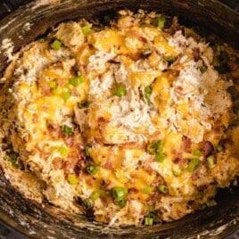 Crockpot Crack Chicken in a crockpot
