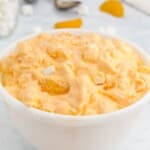Orange Fluff in a bowl