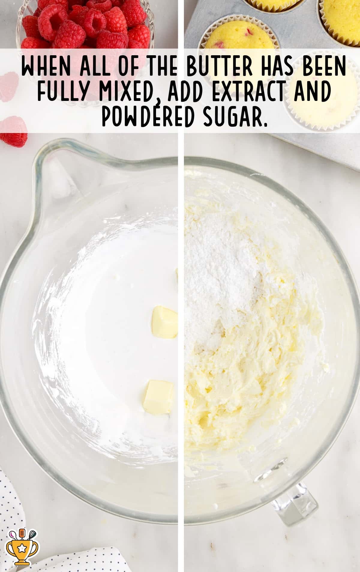 butter mixed in a bowl