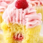 Raspberry Cupcakes