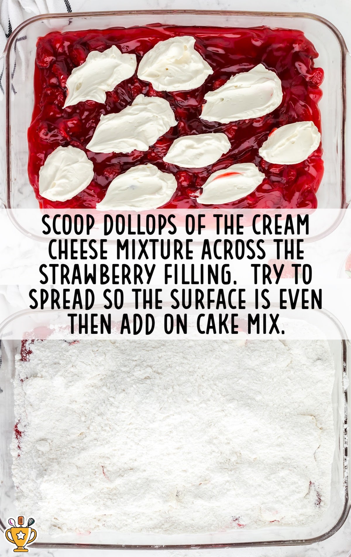 Strawberry Dump Cake