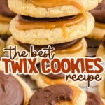 a bunch of Twix Cookies