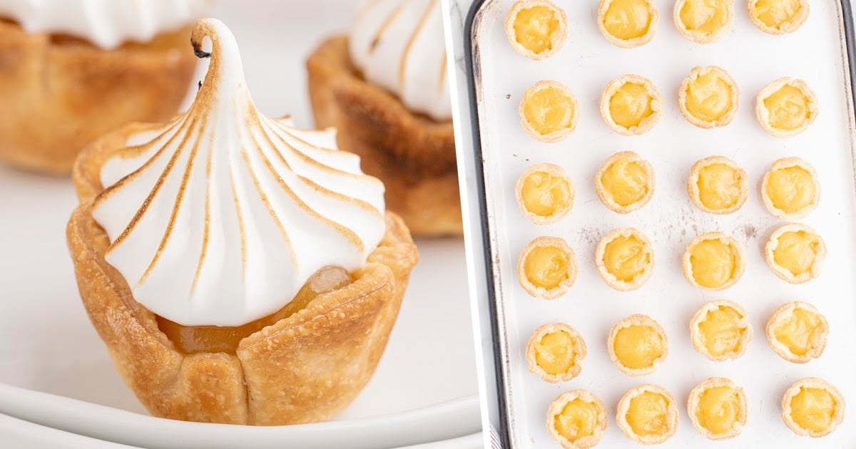 Mini Lemon Meringue Pies