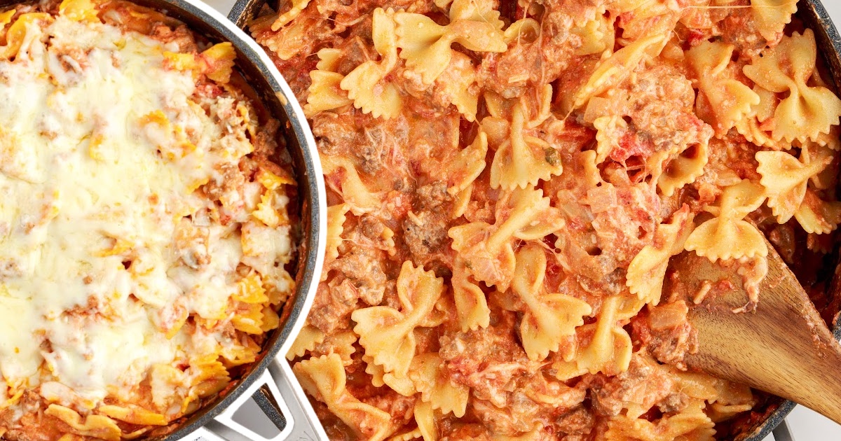 Bow tie Lasagna