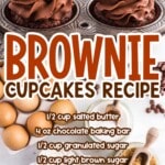 Brownie Cupcakes