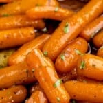 a close up photo of Candied Carrots