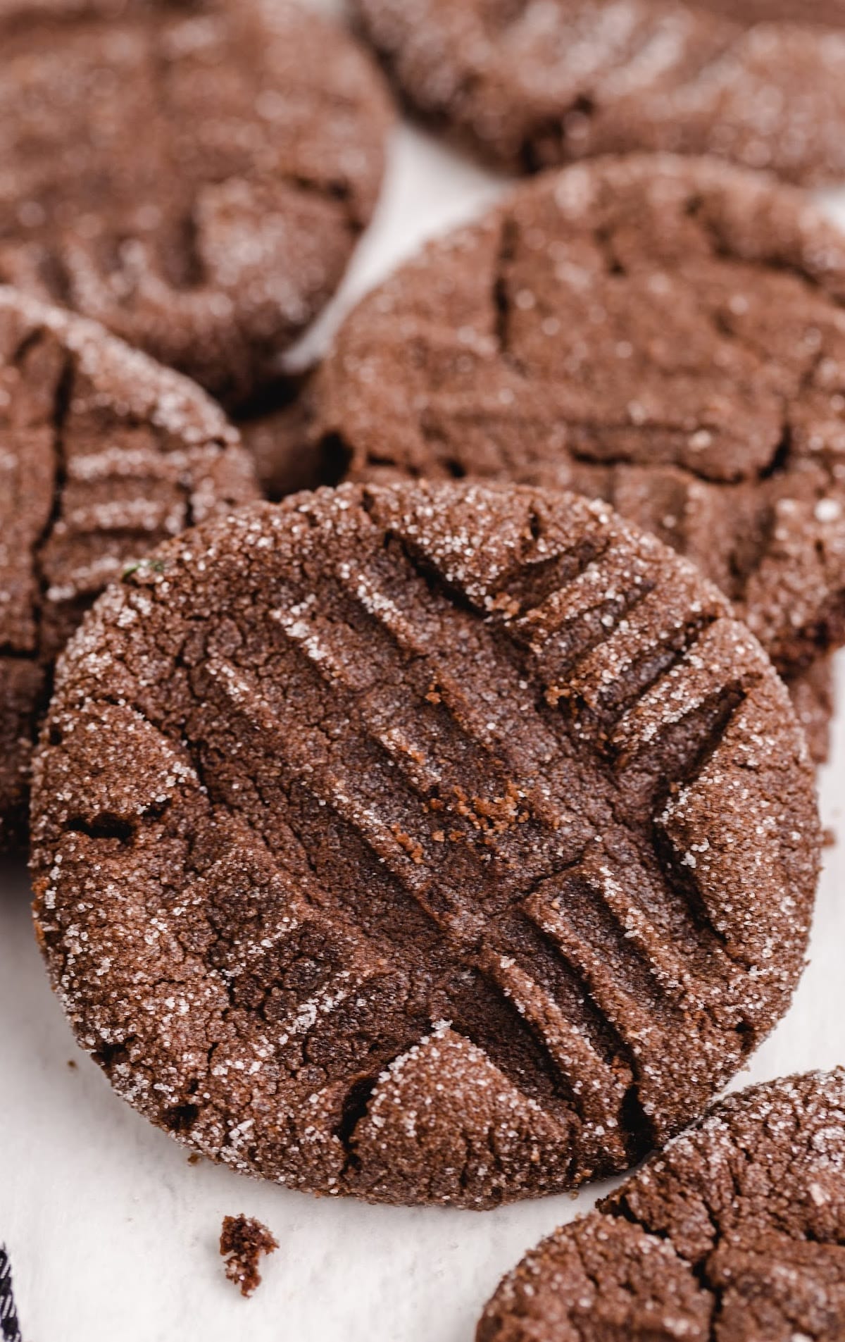 a Chocolate Peanut Butter Cookie and a bunch others at the back