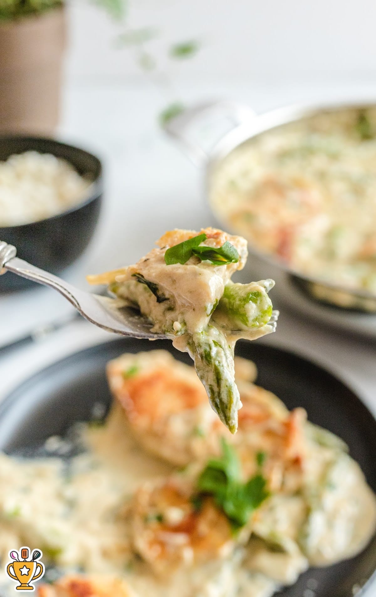 Creamy Chicken and Asparagus