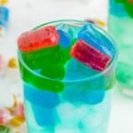 a glass full of Jolly Rancher Cocktail