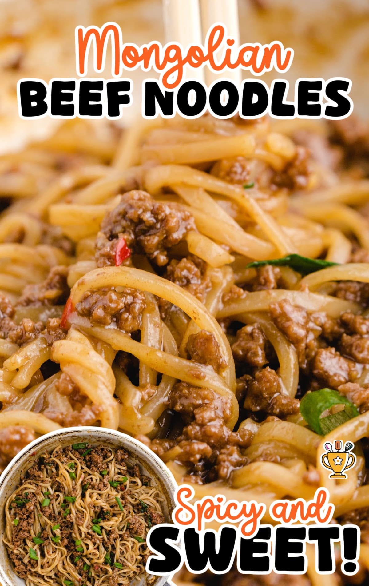 Mongolian Beef and Noodles