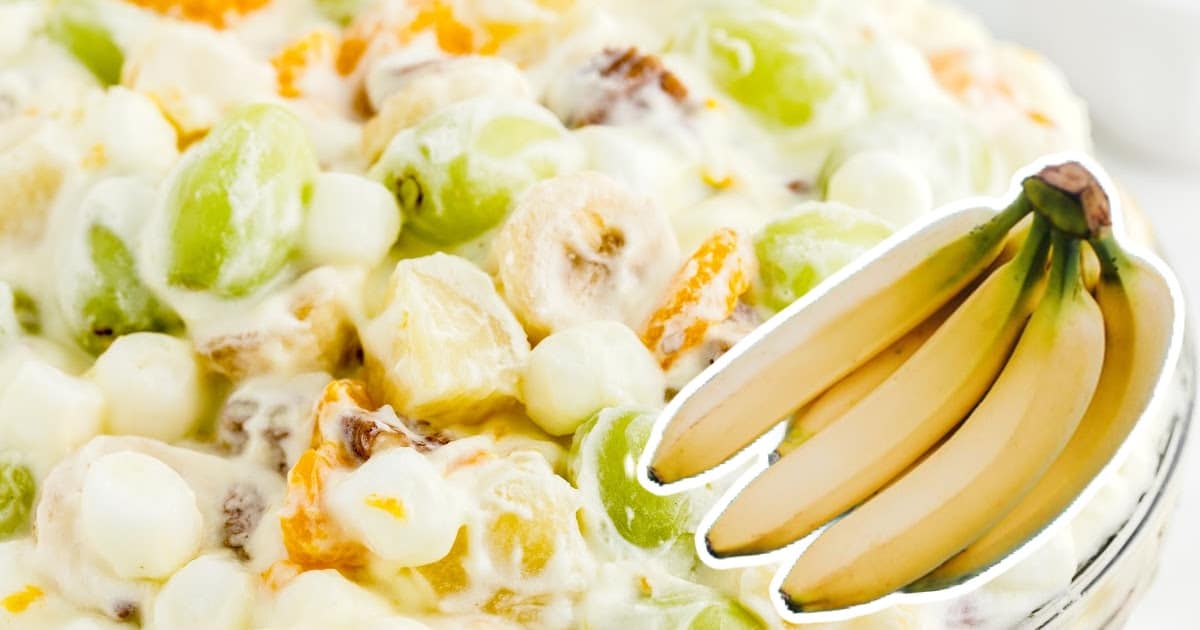 a close up photo of Overnight Fruit Salad