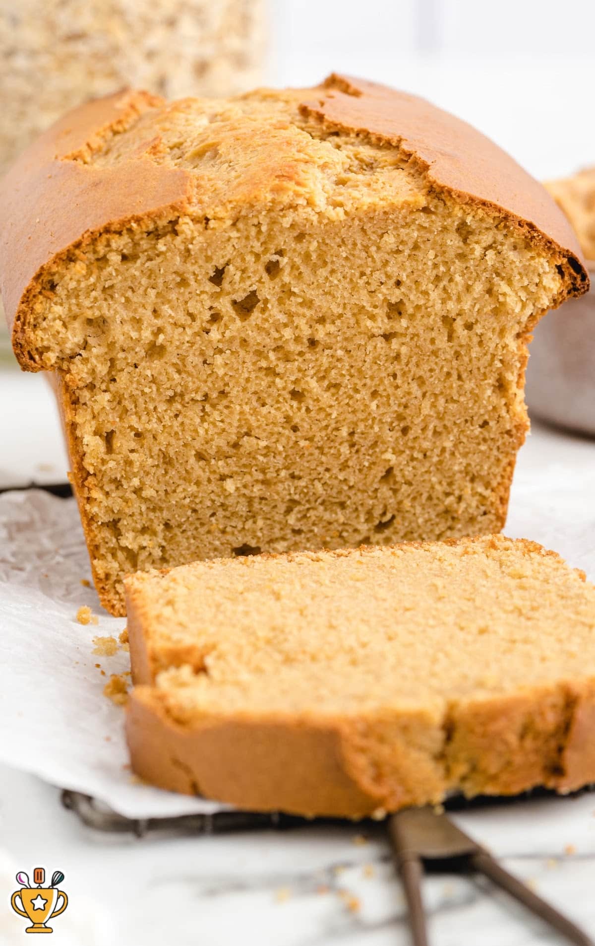 slices of Peanut Butter Quick Bread