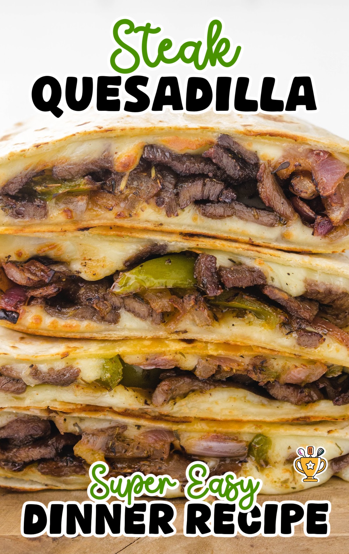 a bunch of Steak Quesadillas