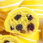 Lemon Blueberry Cheesecake Bites