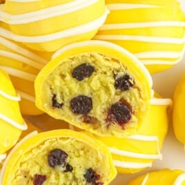 Lemon Blueberry Cheesecake Bites