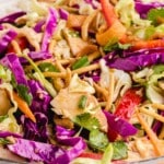 Chinese Chicken Salad in a bowl