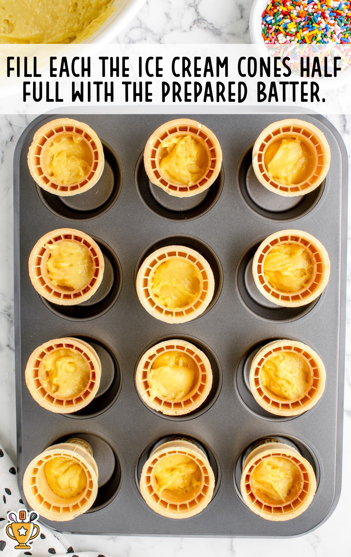 Ice Cream Cone Cupcakes