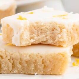 Lemon Shortbread Cookies