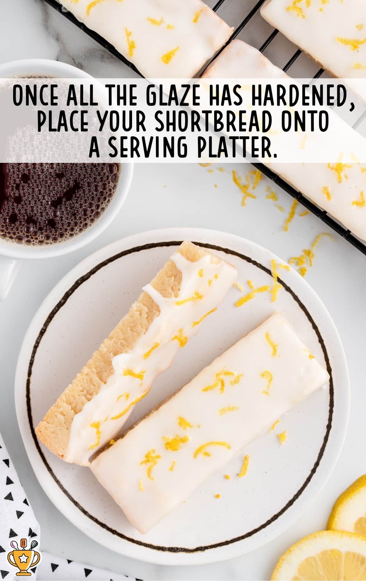 Lemon Shortbread Cookies