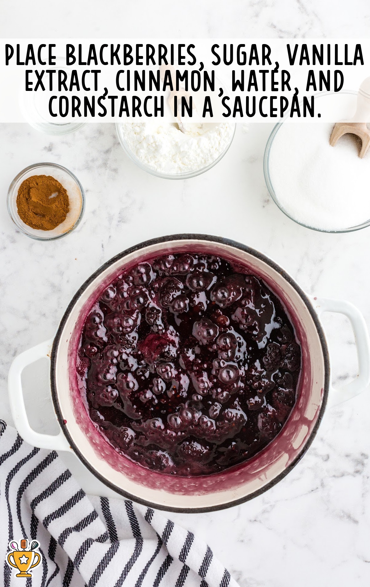 No Bake Blackberry Cheesecake