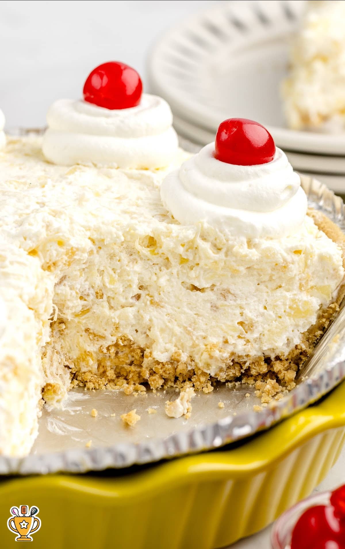 No Bake Pineapple Pie