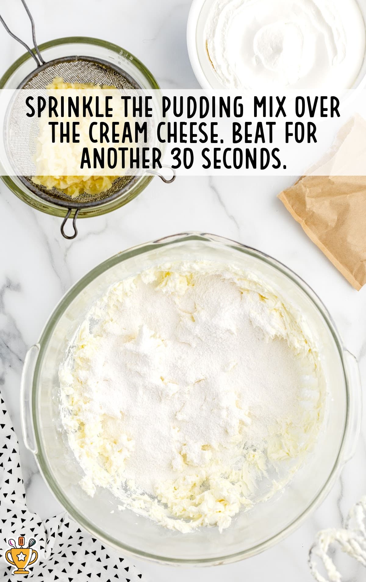 No Bake Pineapple Pie