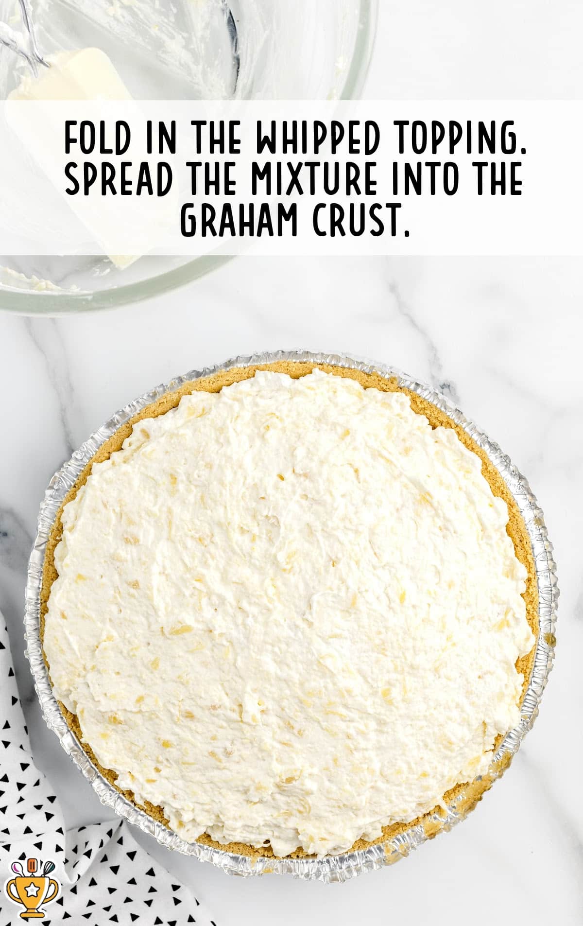 No Bake Pineapple Pie