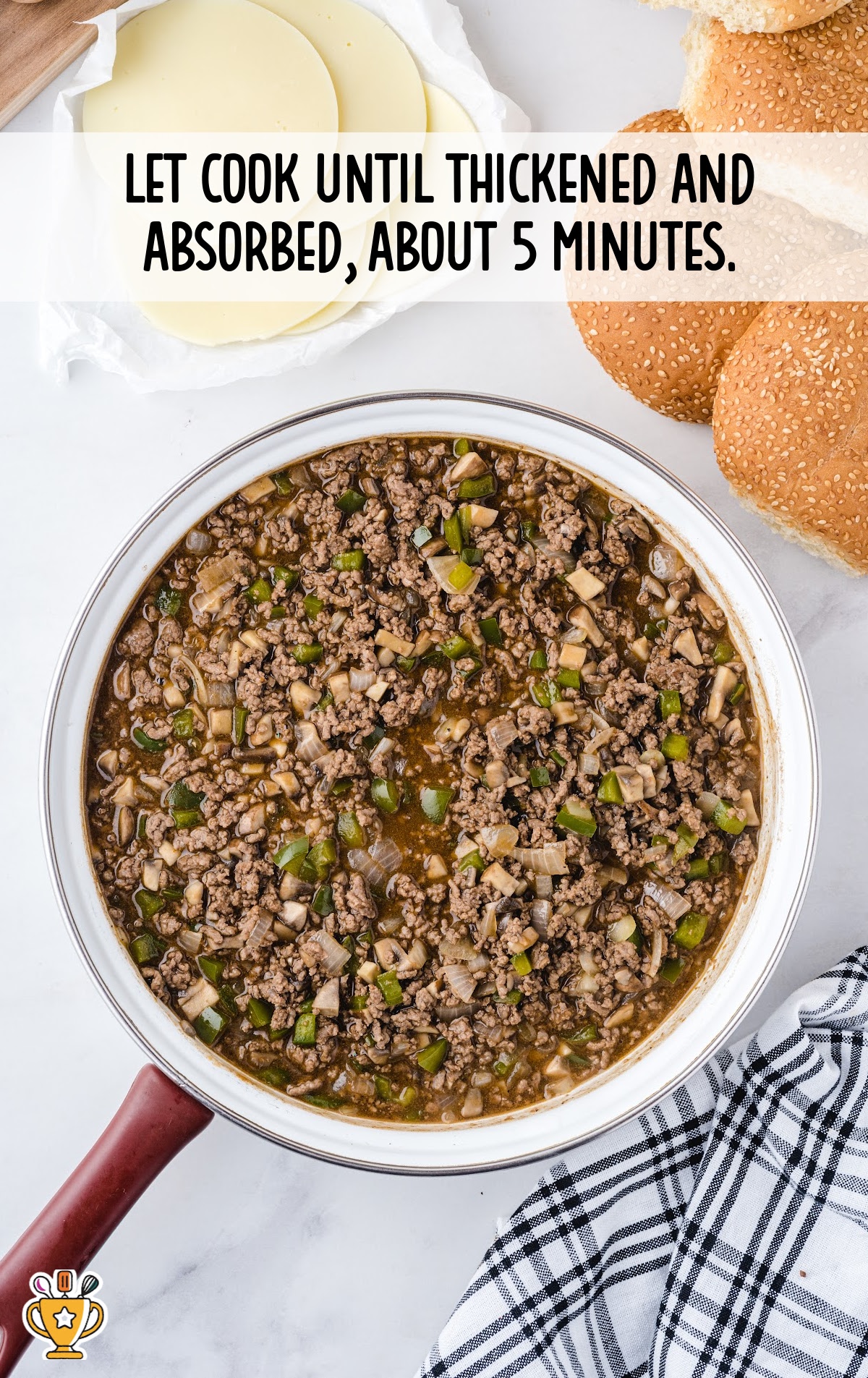 Philly Cheesesteak Sloppy Joes