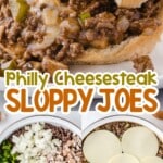 Philly Cheesesteak Sloppy Joes