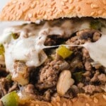 Philly Cheesesteak Sloppy Joes