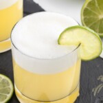 a glass full of Tequila Sour