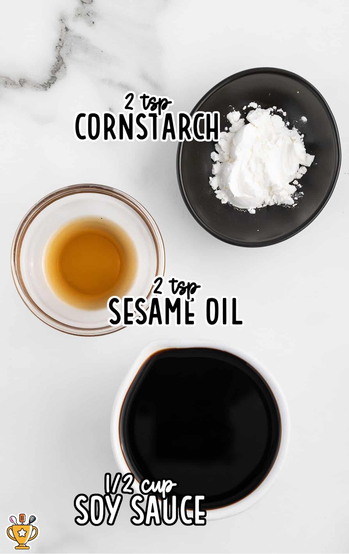 ingredients for making 3 Ingredient Stir Fry Sauce
