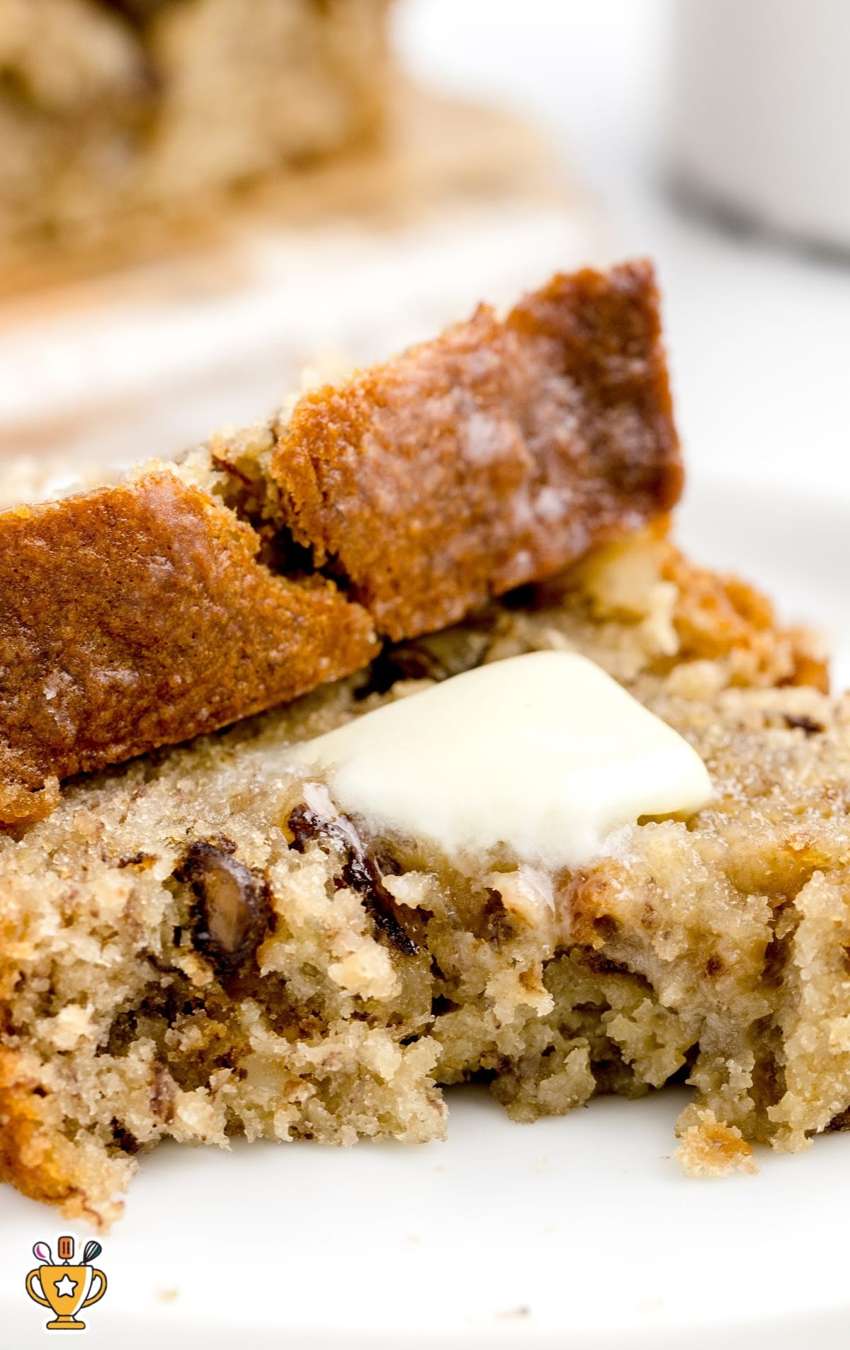 slices of banana bread