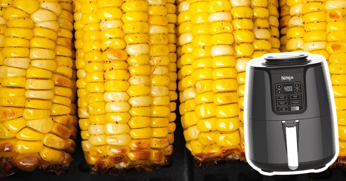 Air Fryer Corn on the Cob with an air fryer