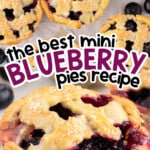 Mini Blueberry Pies
