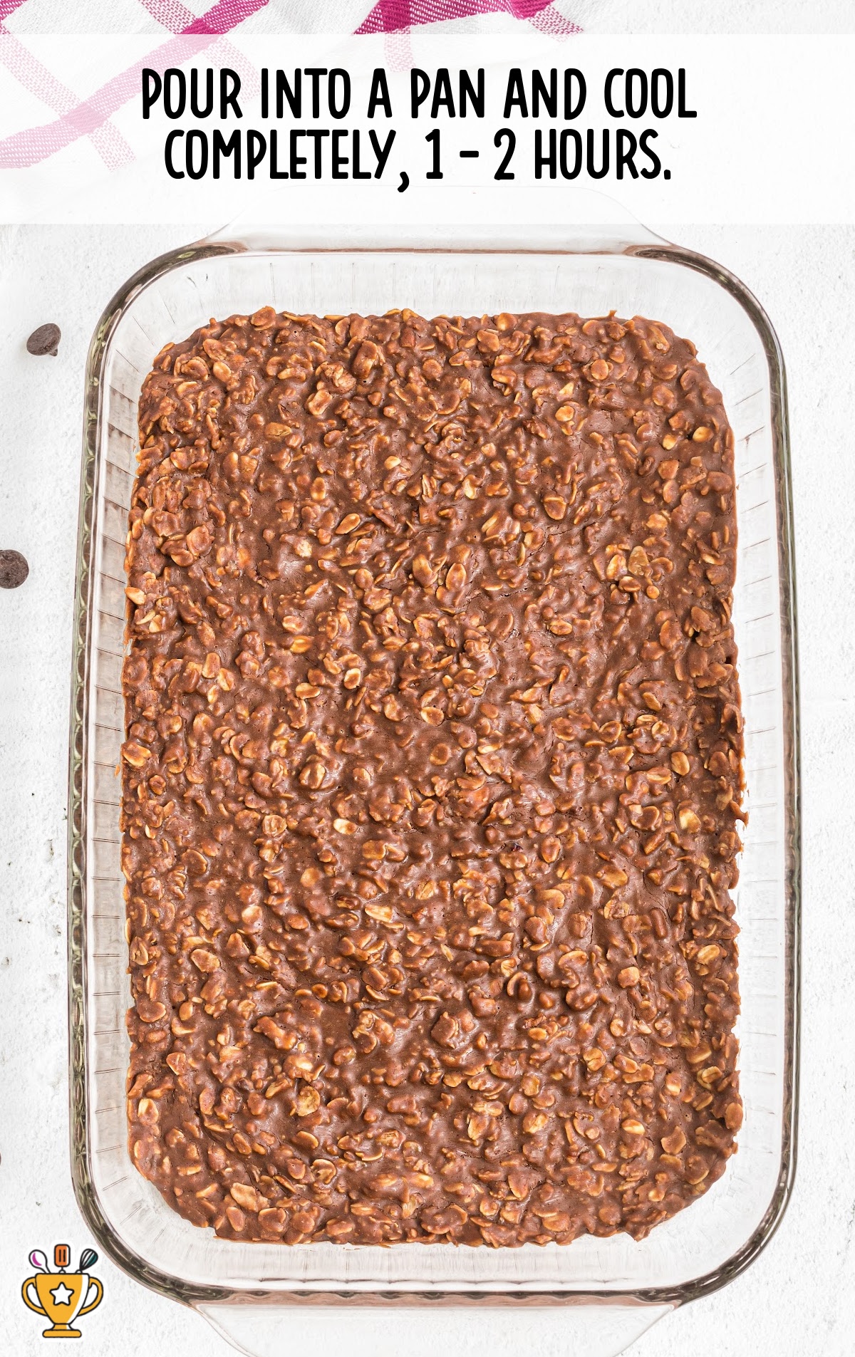 No Bake Chocolate Oatmeal Cookie Bars