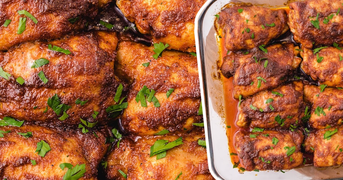 a view of Paprika Chicken from above